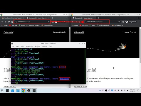Tutorial Mengubah URL Wordpress dengan PHP My Admin