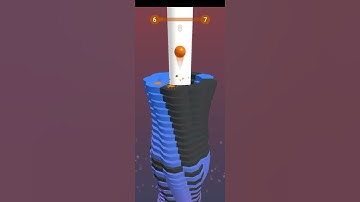 Stack ball 3d game| play stack ball game fast play |stack ball game youtube short| #games #stackball