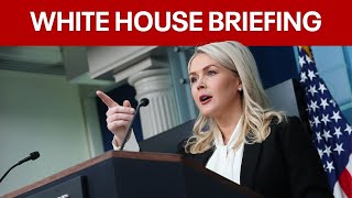 White House Press holds briefing amid ongoing strikes in Iran