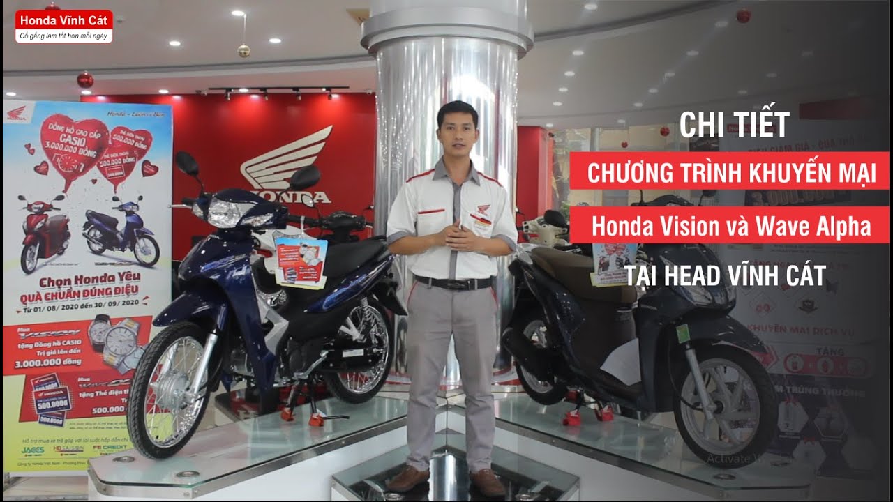 Honda Việt Nam tung khuyến mãi lớn cho khách hàng mua xe máy dịp cuối năm