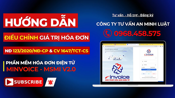 Hướng dẫn ghi số âm trên hóa đơn tct-cs