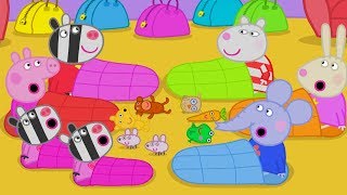 小猪佩奇 | 精选合集 | 1小时 ❤️在斑马家过夜❤️ 粉红猪小妹|Peppa Pig | 动画