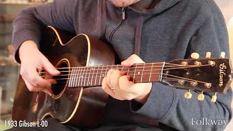 Folkway Music - 1933 Gibson L-00
