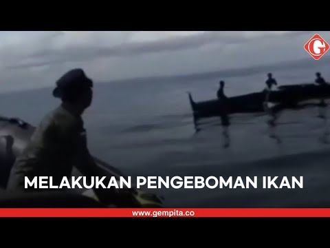 Aksi Kejar-kejaran KKP dengan Kapal Ikan Malaysia di Laut Sulawesi