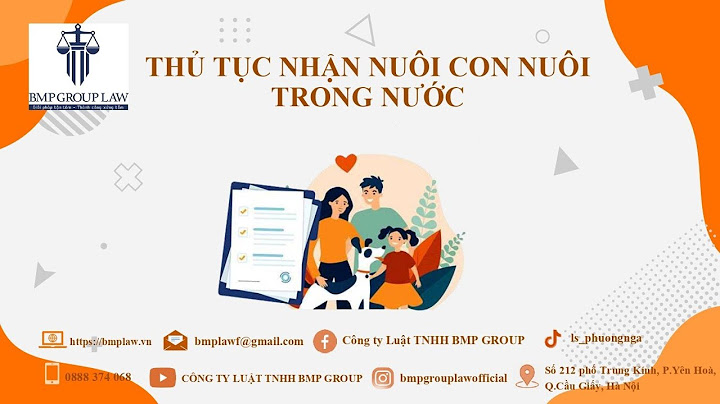 Thông tư hướng dẫn luật nuôi con nuôi