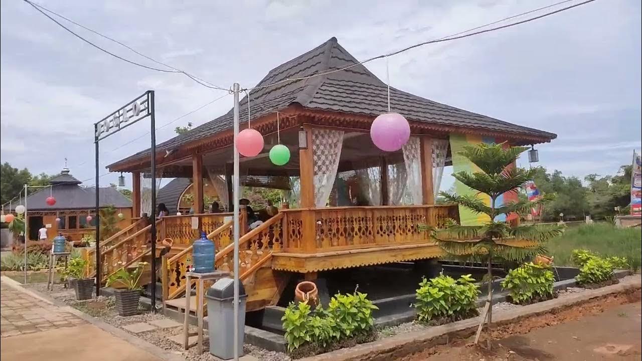 Saung Bambu Pelangi Kenten - YouTube