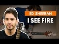 I See Fire - Ed Sheeran (aula de violão completa)