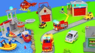 Jouets pompier et camion de pompier pour enfants