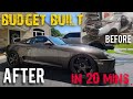 Building a Toyota Supra in 20 minutes *giving this mk4 Supra a second chance*