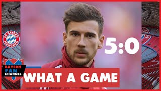 Bayern munich 5 schalke match reaction (what a performance)