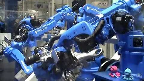 YASKAWA - 45 axis system frontview