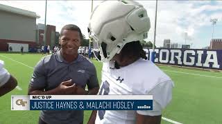 GT FB: Justice Haynes and Malachi Hosley on ACC Huddle Special: Road Trip