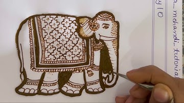 Free Bridal Mehandi Class Day 10 || Tanisha Mehandi Tutorial