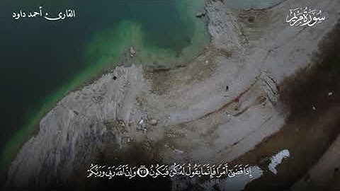 سورة مريم كامله | تلاوه مميزه ونادره بصوت القارئ احمد داود