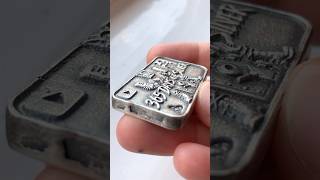My latest silver pick up, a custom silver bar! #silver #stackingsilver #silverbar