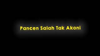 Mentahan Ccp Lagu Getun Ati Iki Yen Uwes Ngapusi 30 Detik