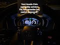 Yeni Honda Civic sedan şerit takip asistanı hiç dokunmadan kaç saniye dayanıyor... #honda #civic