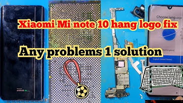 Xiaomi mi note 10 lite hang logo not open fix || Xiaomi mi note 10 lite auto on-off fix