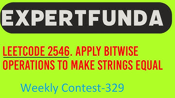 Leetcode 2546. Apply Bitwise Operations to Make Strings Equal Java Solution