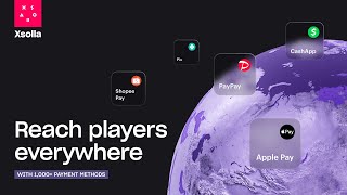 Power your game business with 1,000+ payment methods