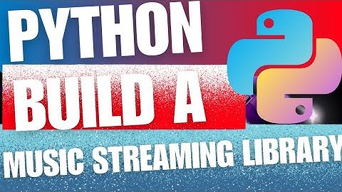Python Beginner Project| Build A Music Streaming Library #python #pythonprojects #pythonforbeginners