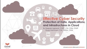Effective Cyber Security - Part 3 - Protection in Cloud