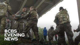 Communities hit by Hurricane Matthew protect against Florence