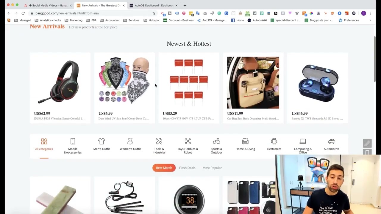 To Find Profitable Dropshipping Products From Banggood. 