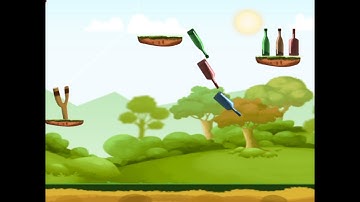 Knock Down Bottles Game 3D #shorts #Android