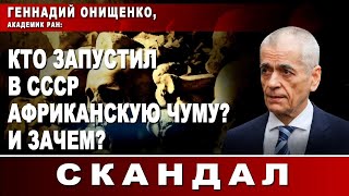 Геннадий Онищенко, Академик Ран: Кто Запустил В Ссср Африканскую Чуму? И Зачем?