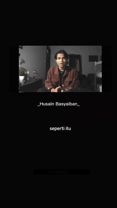 Pesan dari Husain Basyaiban, dengarkan!                         #shorts #pesanmoral #husainbasyaiban