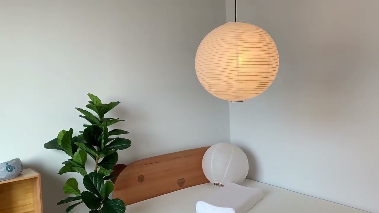 Akari 55A Pendant Light‪@metavaya‬ - YouTube