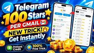 New Telegram Star Trick 😍 100 Star In 0.1$ New Method 🔥 Per Gmail 100 Star screenshot 2
