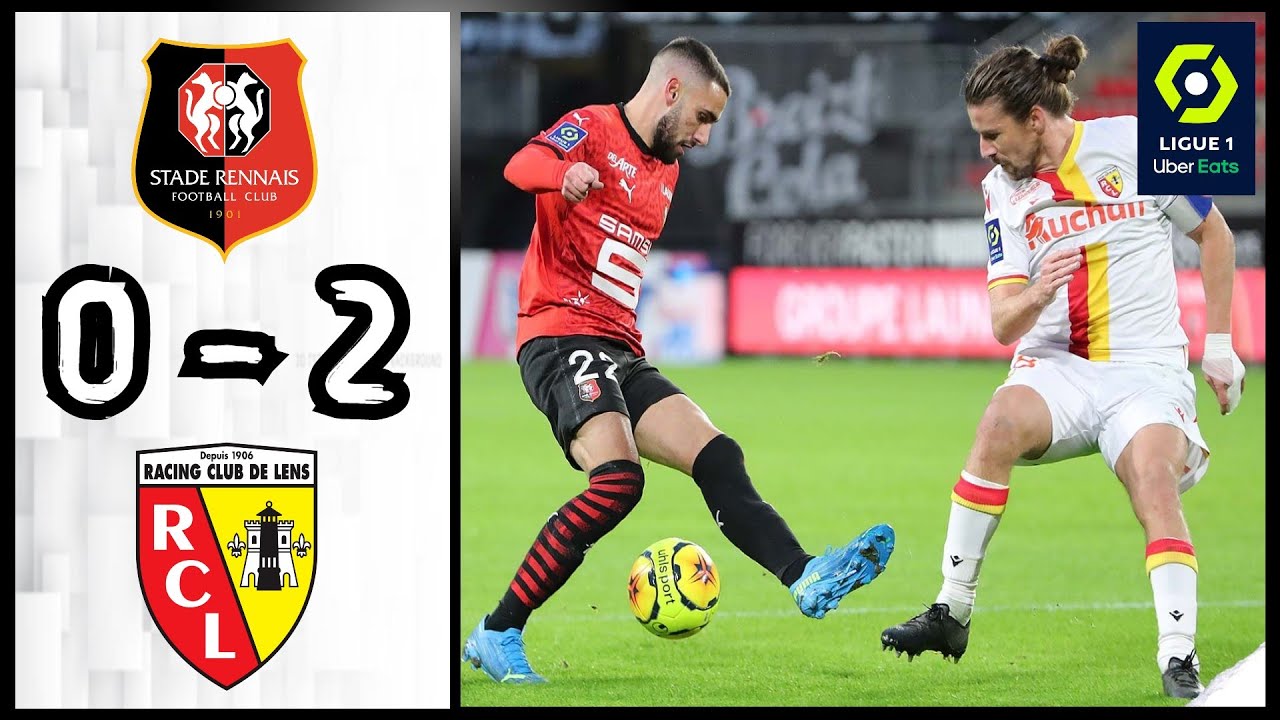 Stade Rennais FC 0 - 2 Racing Club de Lens| Résumé et Buts | Ligue 1