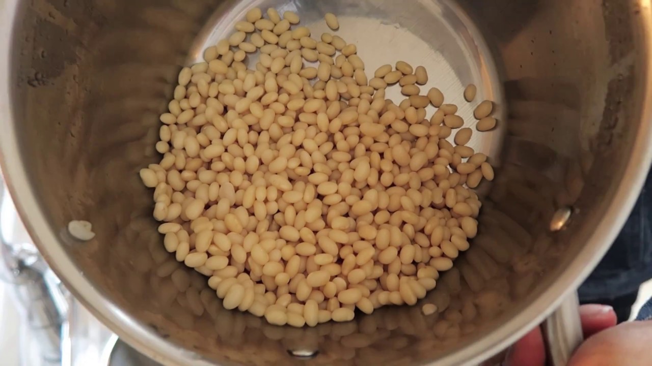How to Prepare Navy Beans for Cooking - YouTube