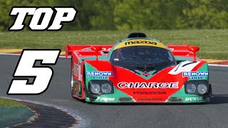 The second video in my top 5 series. i would've put mazda 787b as
number 1, but just don't have best footage of it yet. only some slow
and quiet de...