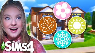 The Sims 4 but Every APARTMENT is a Different SEASON!