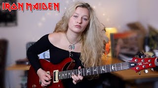 Iron Maiden | The Trooper - Guitar Solo Cover by Eliza Lee