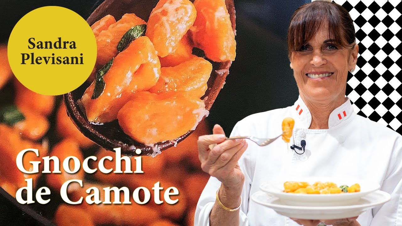 Gnocchi de Camote - Paso a Paso | Sandra Plevisani