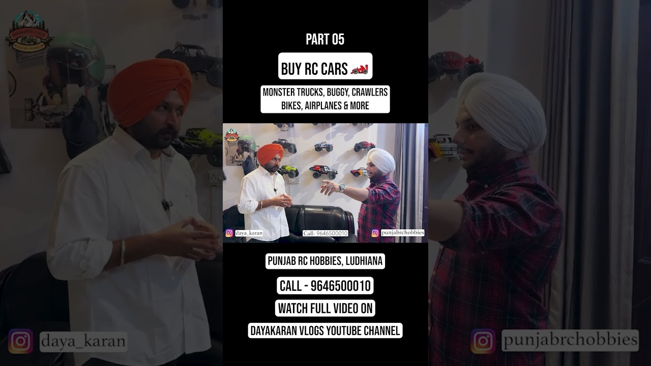 ⁣Part 05 | Buy Amazing RC Cars 🏎️ | Monster Trucks, Crawlers, Buggy, Bikes & All | Punjab RC Hobbies