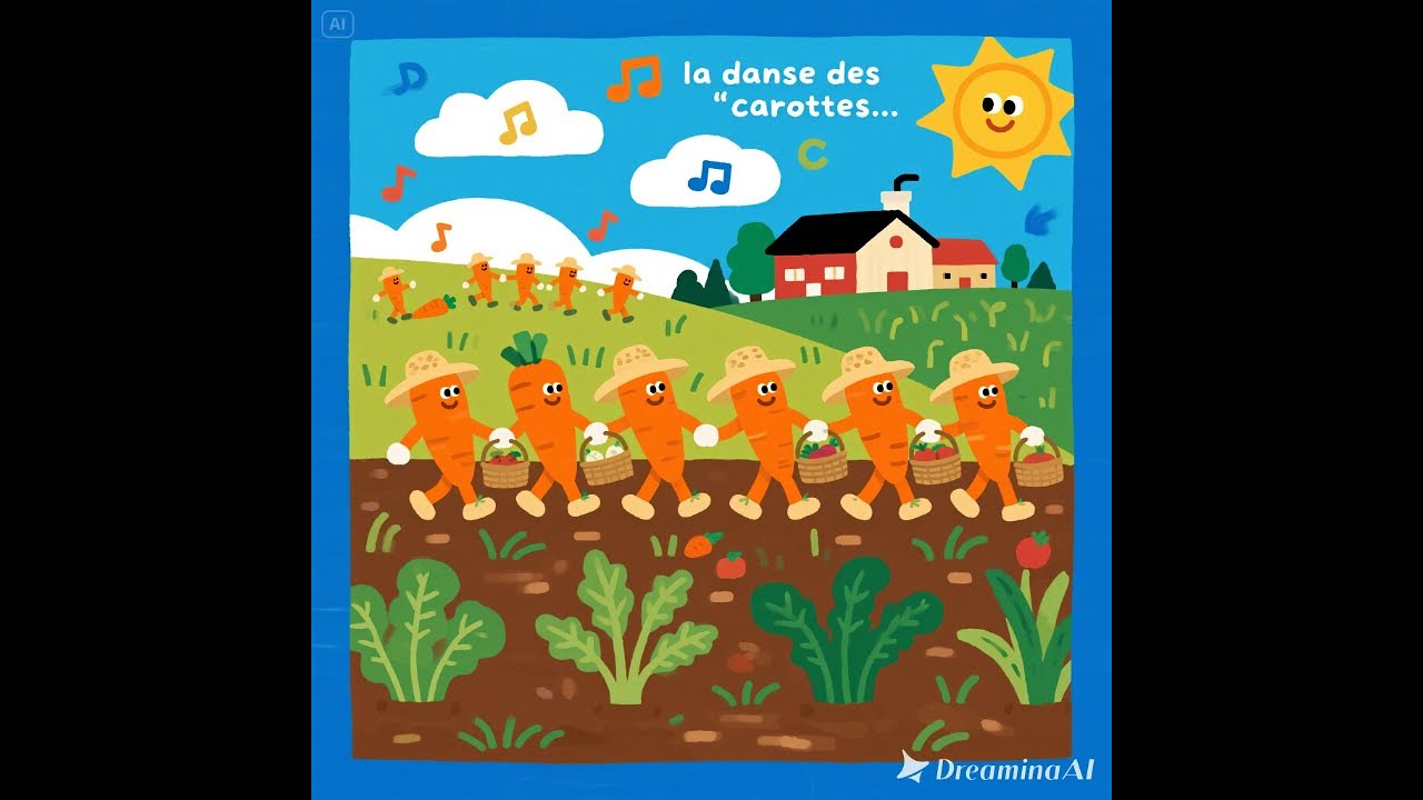 🎵 LA DANSE DES CAROTTES 🥕💃 — La chanson qui fait bouger les légumes (et ...