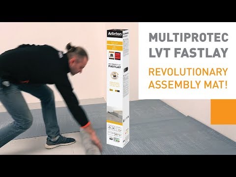 Assebmbly Mat For LVT Dryback Floors ARBITON Multiprotec Fastlay