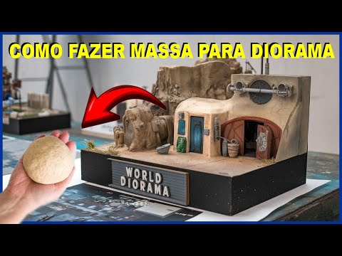 How to make clay to use in dioramas