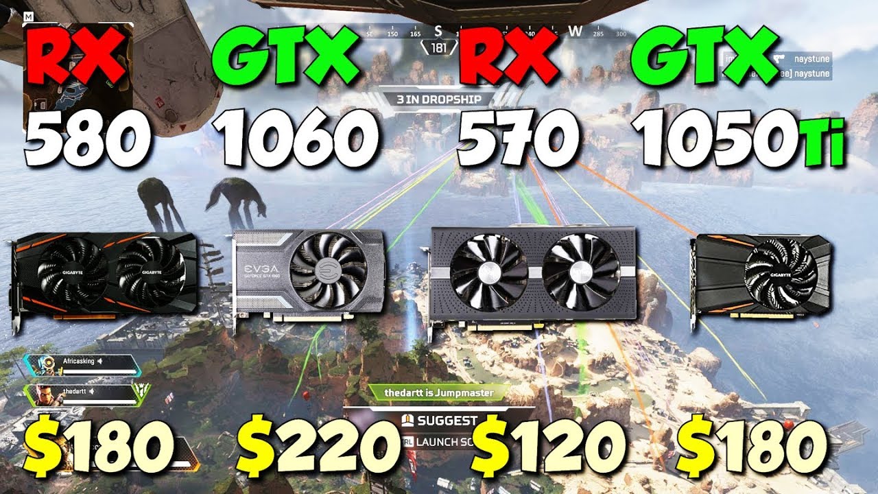 riffel Dare mm GTX 1060 vs RX 580 vs RX 570 vs GTX 1050 Ti in 2019 - YouTube