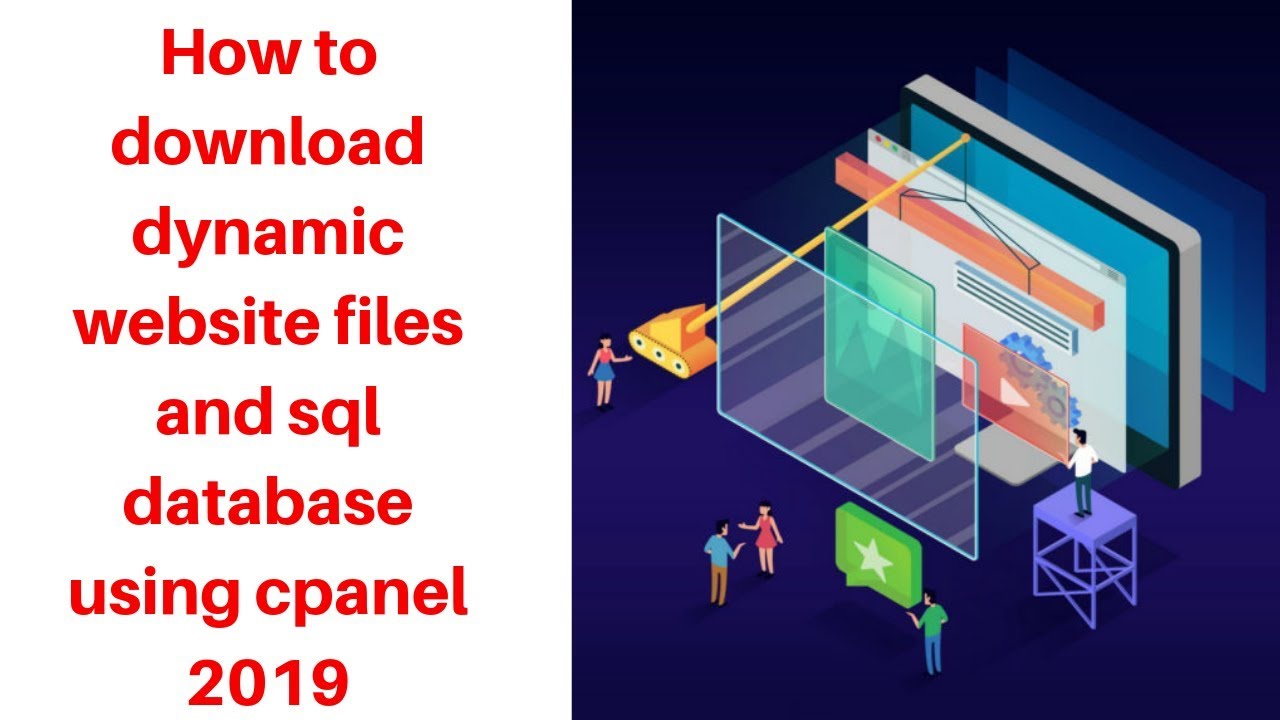 Sql Files Download From Web How to download dynamic website files and sql database using cpanel ...