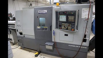Hyundai - Kia SKT210SY CNC Turning Center w Sub Spindle, Live Milling, Y-Axis