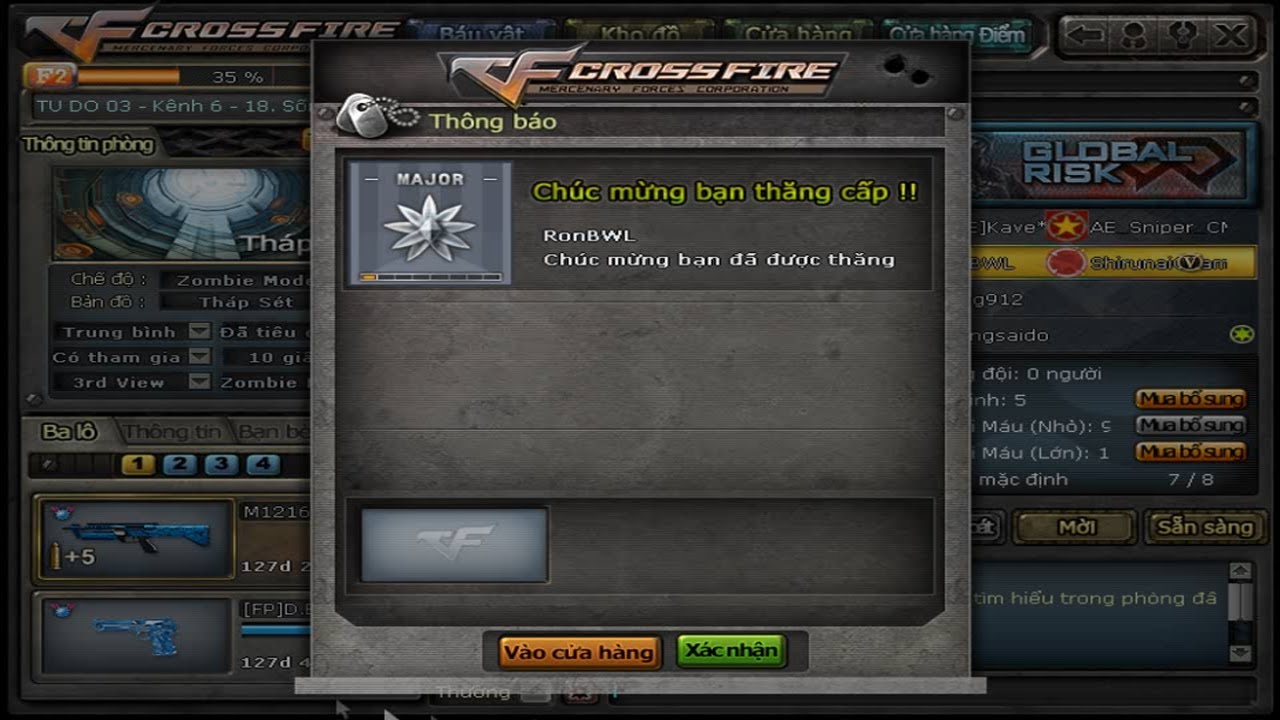 CrossFire VN - RonBWL promoted to Major