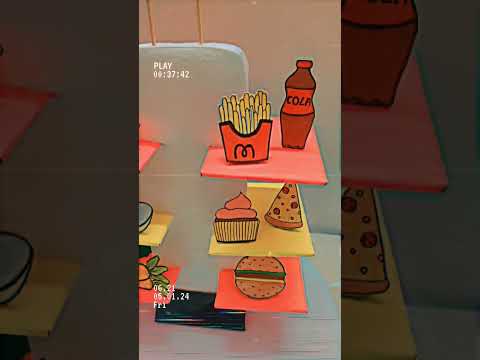 healthy and unhealthy food project for school shortvideo shorts artwithpassion
