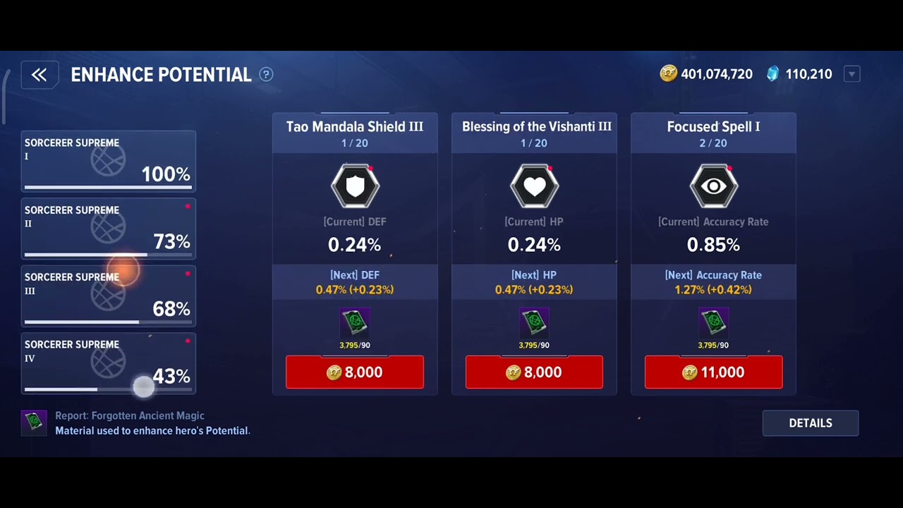 MFR -  Specialization Upgrade (for CD) - Build Up Video (Part-23), Marvel Future Revolution...