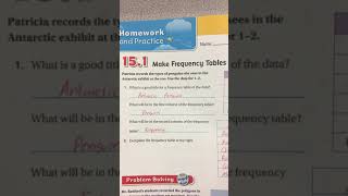 Pg. 549 Frequency Tables